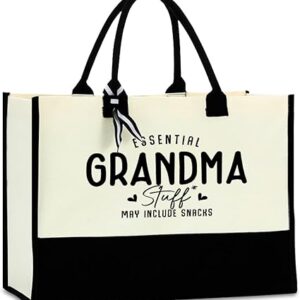 Grandma Gift Tote: Waterproof Big Bag for Mom, Nana, Mimi, Gigi, and More – Perfect for All Special Grandmas